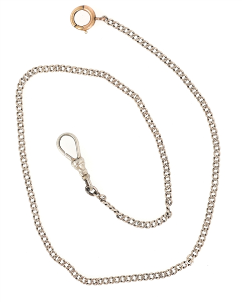 14K WHITE GOLD WATCH CHAIN