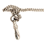 14K WHITE GOLD WATCH CHAIN