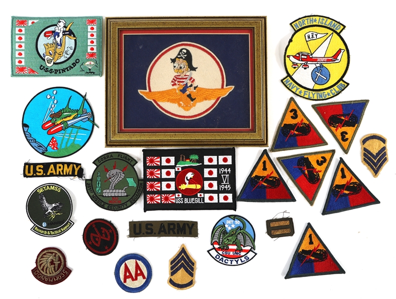 US MILITARY PATCHES & INSIGNIA