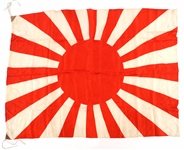 WWII JAPANESE SILK RISING SUN FLAG
