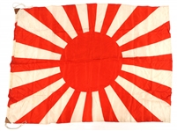 WWII JAPANESE SILK RISING SUN FLAG