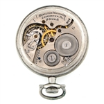 MEN'S HAMILTON SILVEROID CASE POCKET WATCH