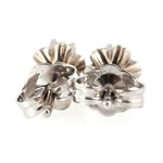 14K WHITE GOLD DIAMOND STUD EARRINGS