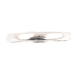 14K WHITE GOLD WEDDING BAND RING