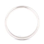 14K WHITE GOLD WEDDING BAND RING