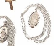 STERLING SILVER ICON NECKLACES & CROSS PENDANTS