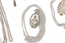 STERLING SILVER ICON NECKLACES & CROSS PENDANTS