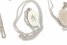 STERLING SILVER ICON NECKLACES & CROSS PENDANTS