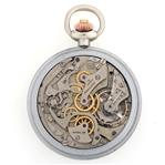 MEN'S HAMILTON MILITARY ISSUE NICKEL CASE POCKET WATCH