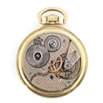 MEN'S HAMILTON GOLD FILLED CASE POCKET WATCH