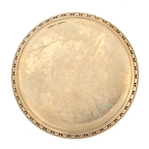 MEN'S HAMILTON GOLD FILLED CASE POCKET WATCH