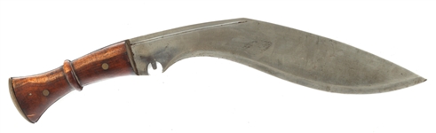 GURKHA KUKRI KNIFE WITH LEATHER SHEATH