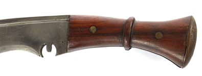 GURKHA KUKRI KNIFE WITH LEATHER SHEATH