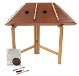 HAMMERED DULCIMER WITH STAND BY JERRY HUDSON
