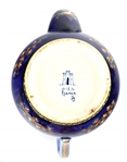 GIEN FRANCE RENAISSANCE FOND BLEU PORCELAIN PIECES