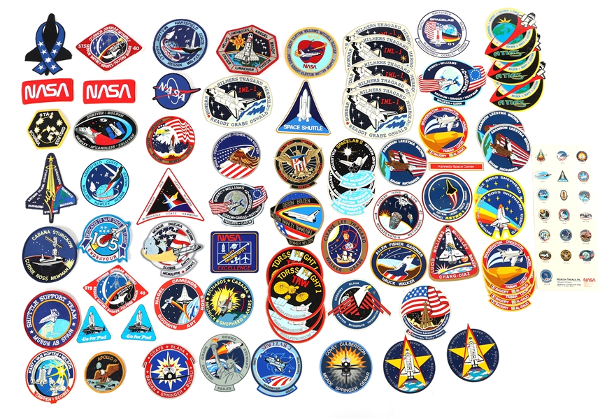 NASA PROGRAM MISSION PATCHES & STICKERS