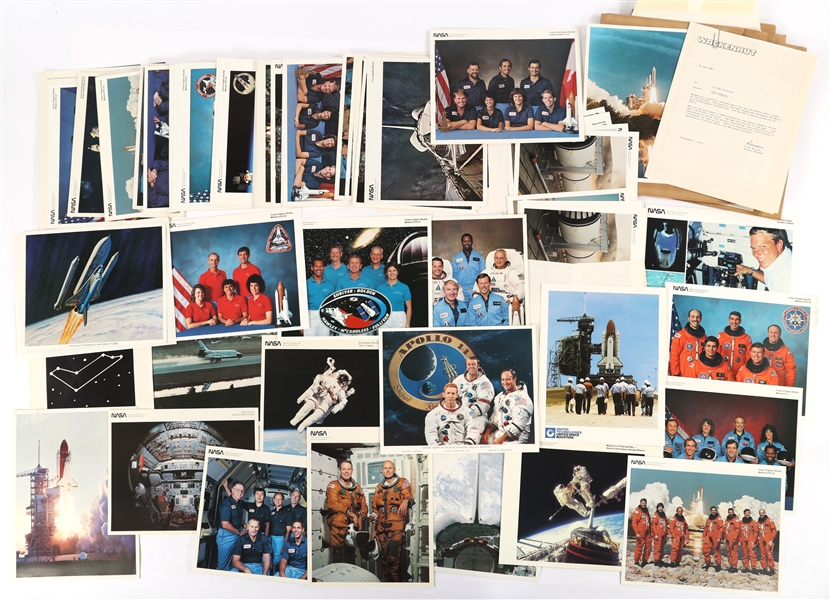 NASA SPACE SHUTTLE CREW MISSION & ILLUSTRATION LITHOS