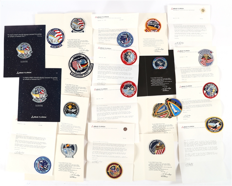 NASA EG&G PROGRAM MISSION PATCHES & STICKERS