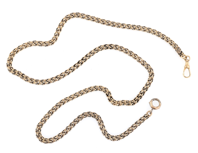 14K YELLOW GOLD POCKET WATCH FOB