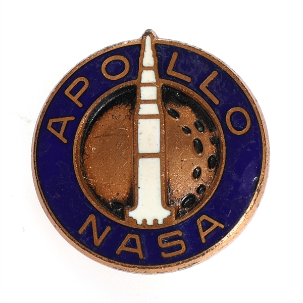 1960s NASA APOLLO MISSION TIE PIN 