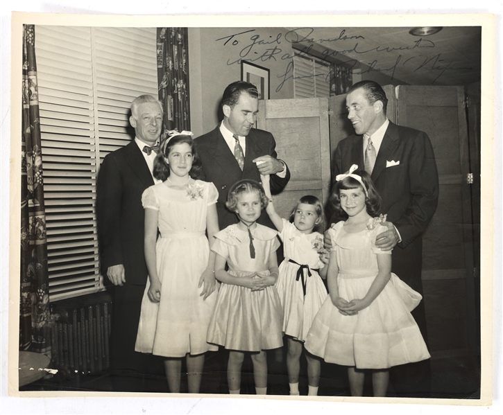 RICHARD NIXON SIGNED PHOTOGRAPH