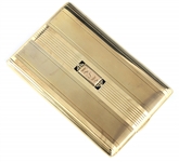 TIFFANY & CO. 14K YELLOW GOLD CIGARETTE CASE