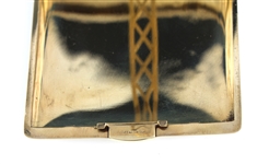 TIFFANY & CO. 14K YELLOW GOLD CIGARETTE CASE