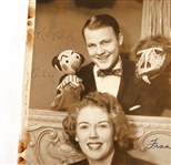 NATIONAL PRESS CLUB SIGNED MENU, PHOTOS & EPHEMERA