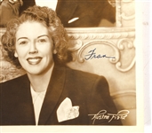 NATIONAL PRESS CLUB SIGNED MENU, PHOTOS & EPHEMERA