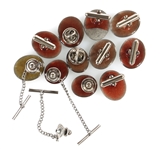 PATRIARCHAL CROSS CUFFLINKS & PINS