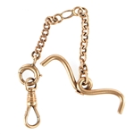 14K YELLOW GOLD WATCH FOB 