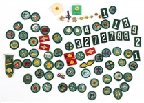 GIRL SCOUTS UNIFORM AND PATCHES