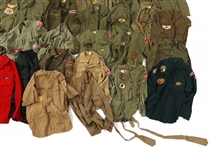BOY SCOUTS OF AMERICA UNIFORM SHIRTS AND TIES