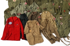 BOY SCOUTS OF AMERICA UNIFORM SHIRTS AND TIES