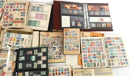 INTERNATIONAL & DOMESTIC STAMP BOOKS AND ALBUMS