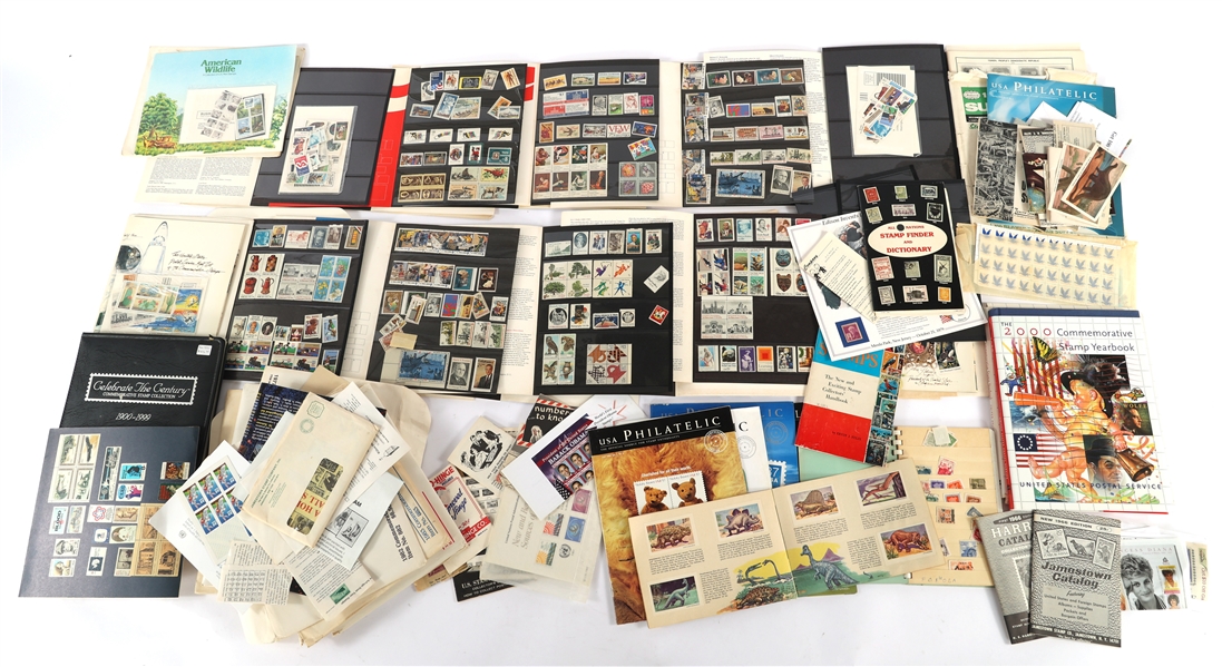 PHILATELIST COLLECTORS MAGAZINES, ALBUMS, AND STAMPS