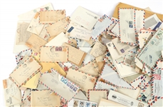 LETTERS, ENVELOPES, AND PAPER EPHEMERA 50+
