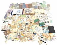 PHILATELIST COLLECTORS ALBUMS, UNUSED, CANCELED STAMPS