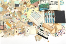 PHILATELIST COLLECTORS ALBUMS, UNUSED, CANCELED STAMPS