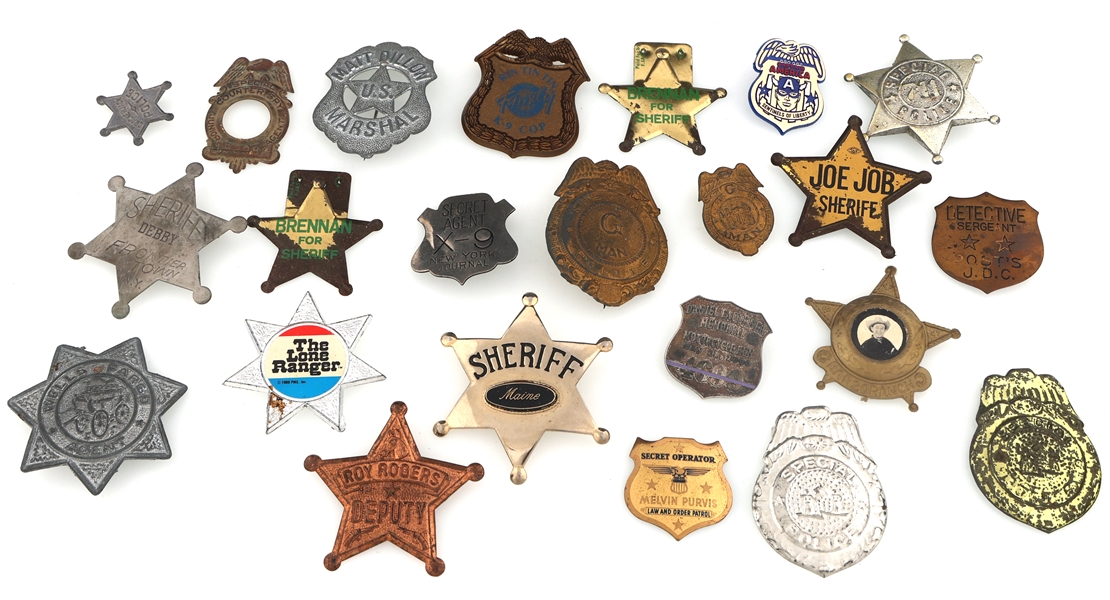 TOY/ FANTASY LAW ENFORCEMENT BADGES 