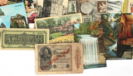 TRAVEL SOUVENIRS & SUITCASE