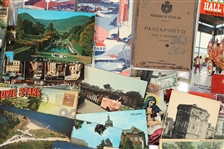 TRAVEL SOUVENIRS & SUITCASE