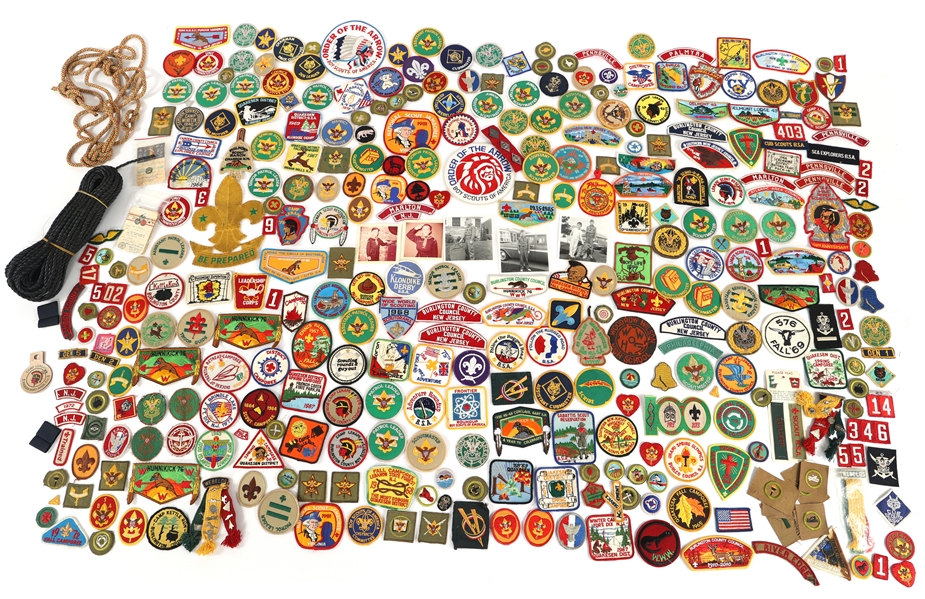 BOY SCOUTS OF AMERICA PATCHES, INSIGNIA, & EQUIPMENT