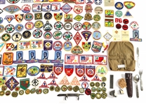 BOY SCOUTS OF AMERICA PATCHES, INSIGNIA, & EQUIPMENT