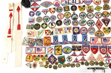 BOY SCOUTS OF AMERICA PATCHES, INSIGNIA, & EQUIPMENT