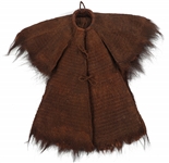 CHINESE PALM FIBER RAINCOAT 