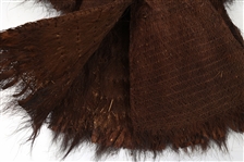CHINESE PALM FIBER RAINCOAT 