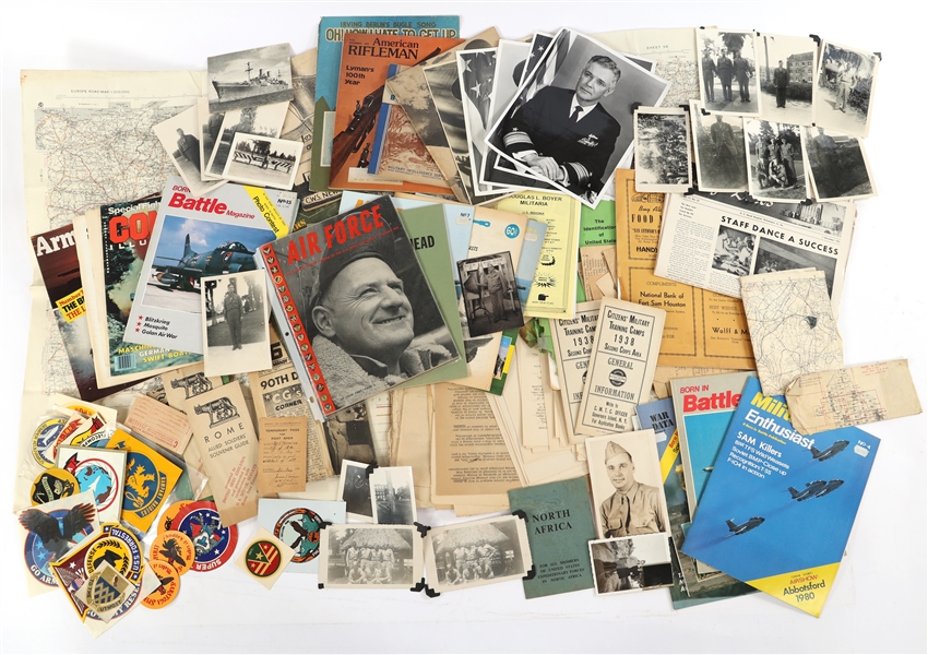 MILITARY EPHEMERA AND IMAGES 