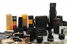 PHOTOGRAPHY LENSES, EQUIPMENT, & IMAGES 