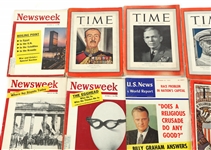 POLITICAL BUTTONS, MAGAZINES, AND EPHEMERA 